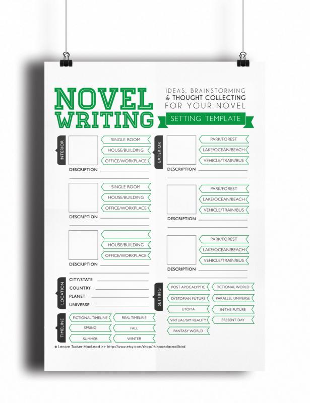 book writing template