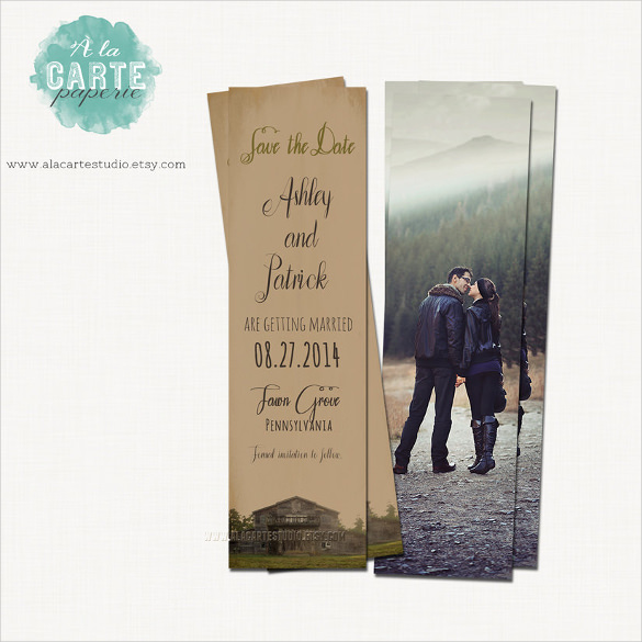 bookmark save the date