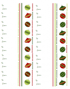 bottle labels templates holiday tags