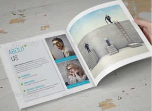 brochure templates indesign booklet design template