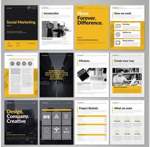 brochure templates indesign corporate e book template