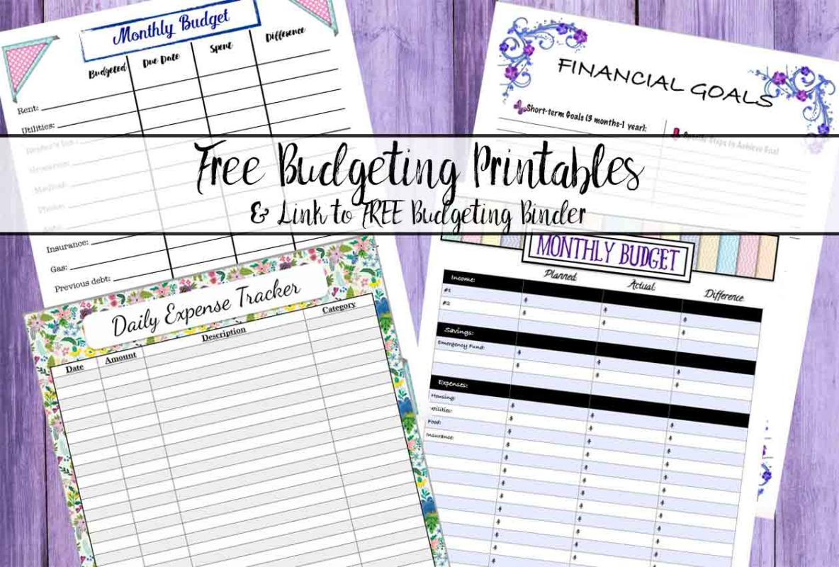 budget planner templates