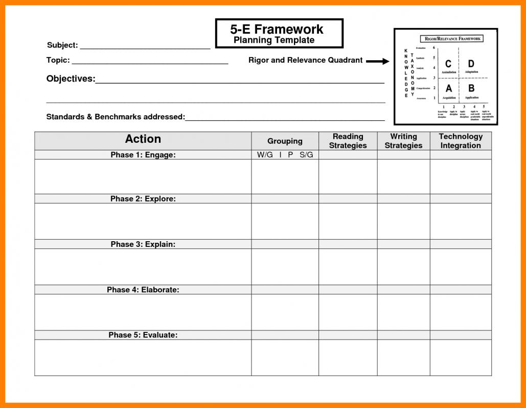 budget planning template