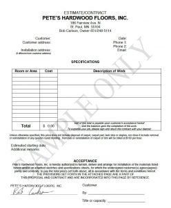 budget proposal template petes samplecontract