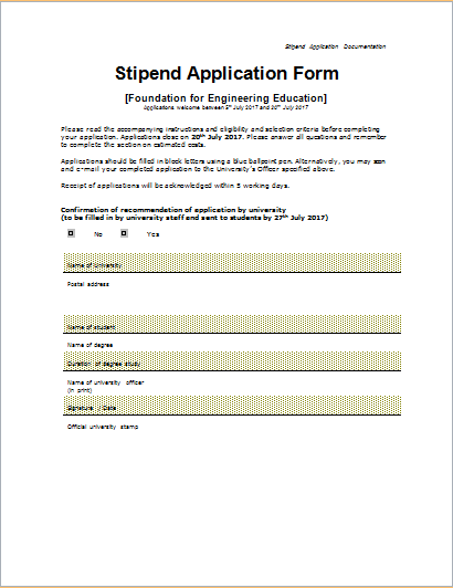 budget proposal template