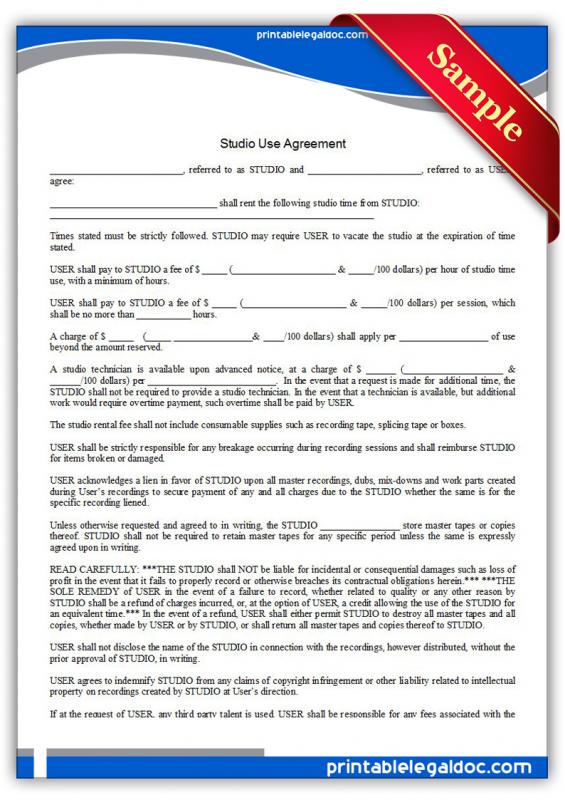 business agreement sample