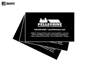 business cards icons bcards pellegrine construction