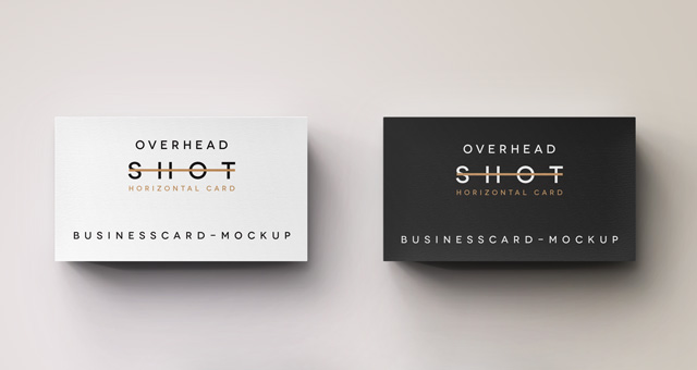 business cards with social media