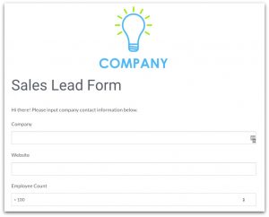 business contract template saleslead