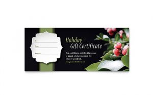 business gift certificate template xx s