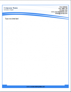 business letterhead format business letterhead