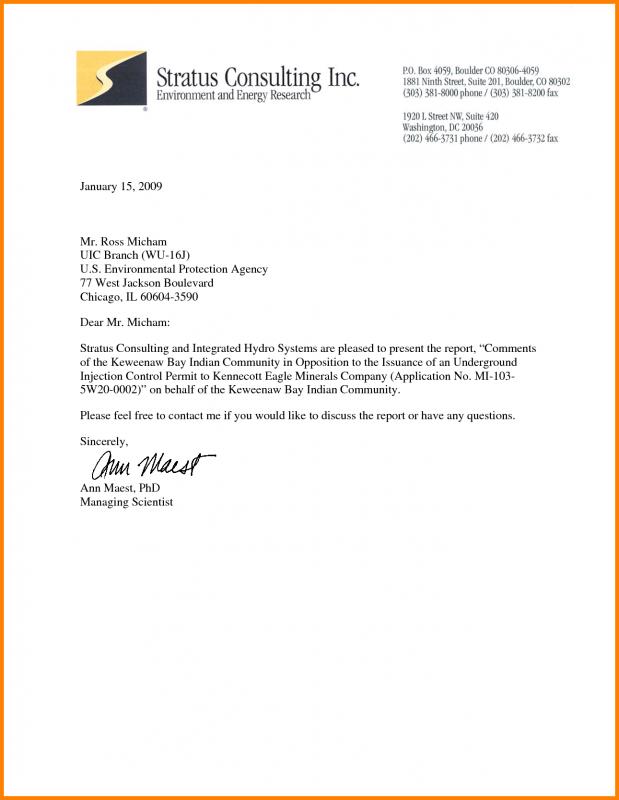 business letterhead format