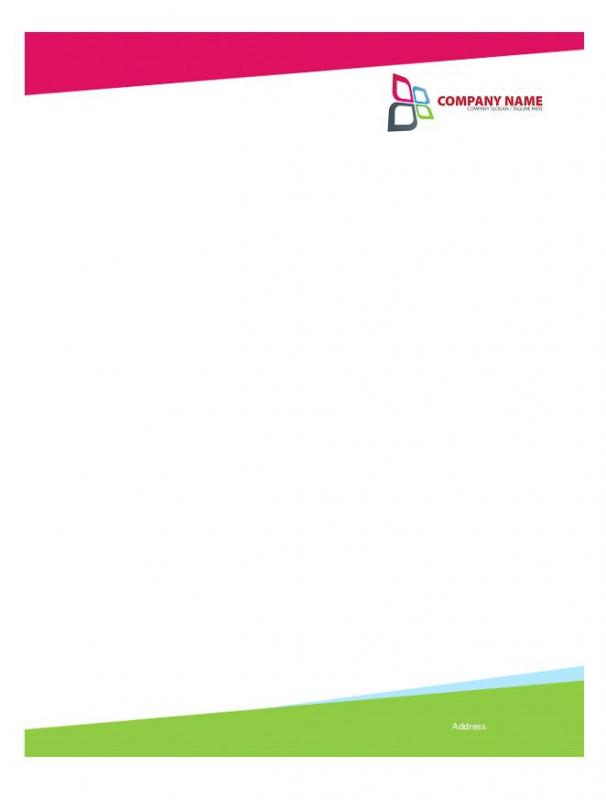 business letterhead format