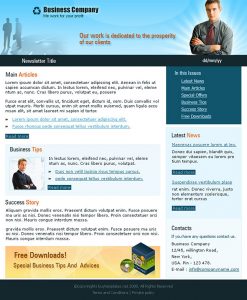 business newsletter templates d business newsletter templates busi