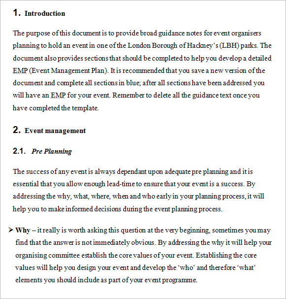 business plan outline template