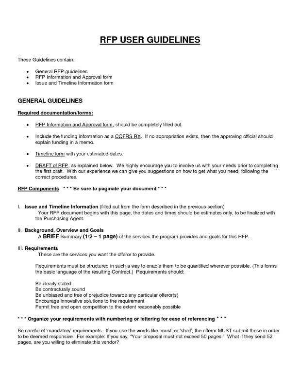 business proposal format