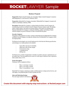 business proposal template sample business proposal form template