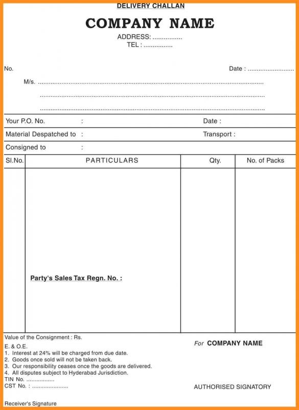 business receipt template