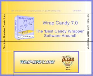 candy wrapper template sce guide sample