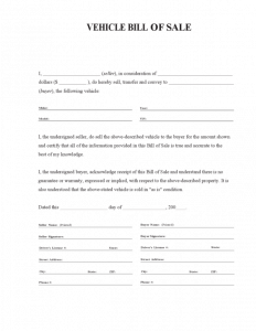 car bill of sale pdf vehicle bill of sale pdf