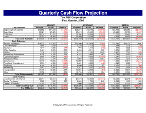 cash flow statement template excel daily cash flow statement template