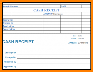 cash receipt template word cash receipt voucher format