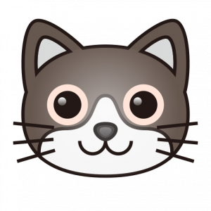 cat emoji text cat face