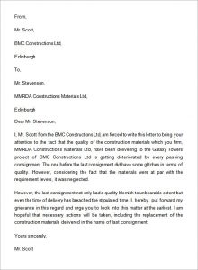 cease and desist harassment complaint letter format