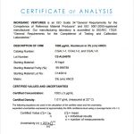 certificate of analysis certificate of analysis fda template