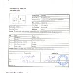 certificate of analysis certificate of analysis theophyllidine