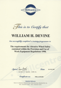 certificate of insurance template abrasive wheel safety