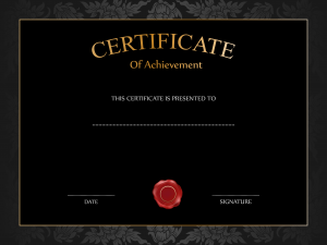 certificate templates free download black certificate template png image