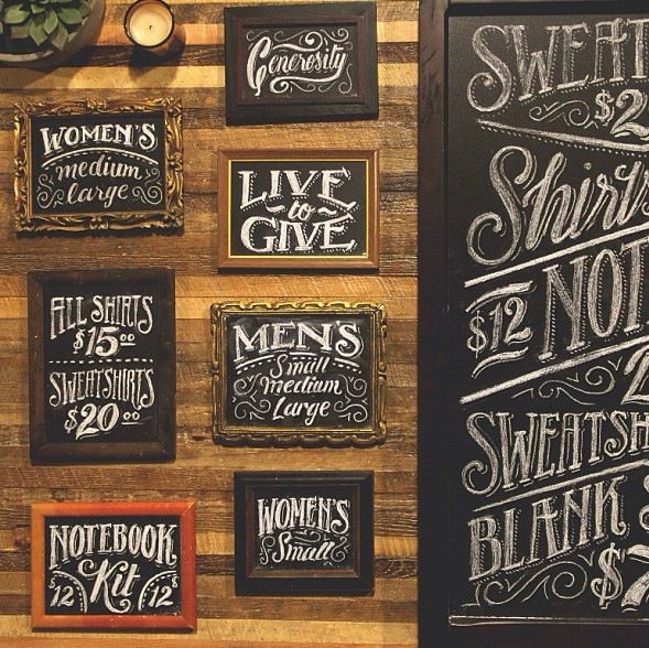 chalk board font