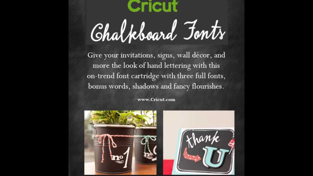 chalk board fonts