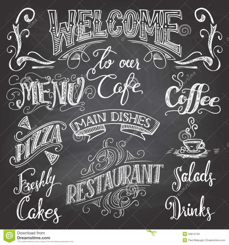 chalk lettering font