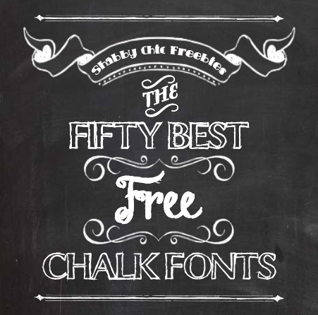 chalkboard fonts free