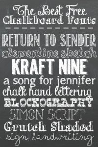 chalkboard fonts free best free chalkboard fonts