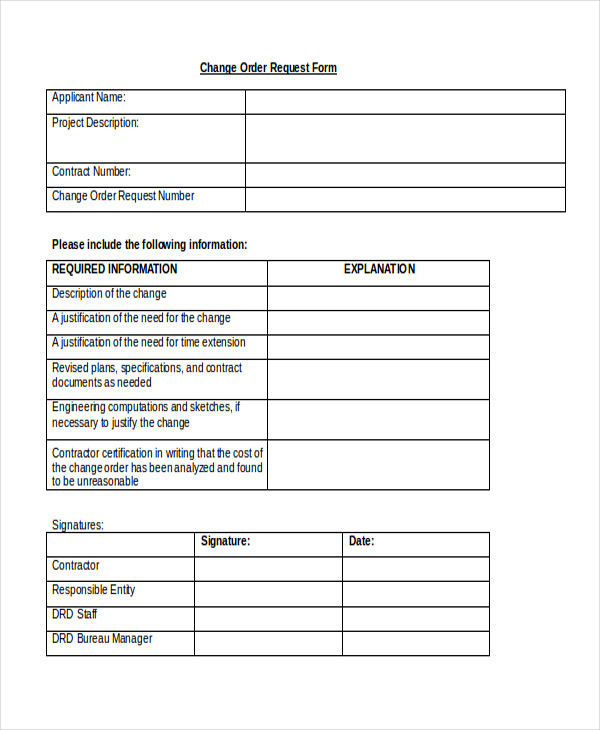 change-order-form-template-business