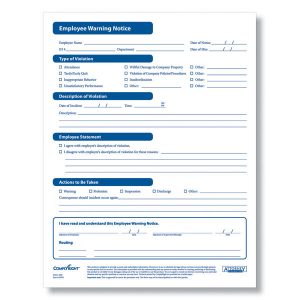 change order request form a complyright employee warning form printable pdf xl