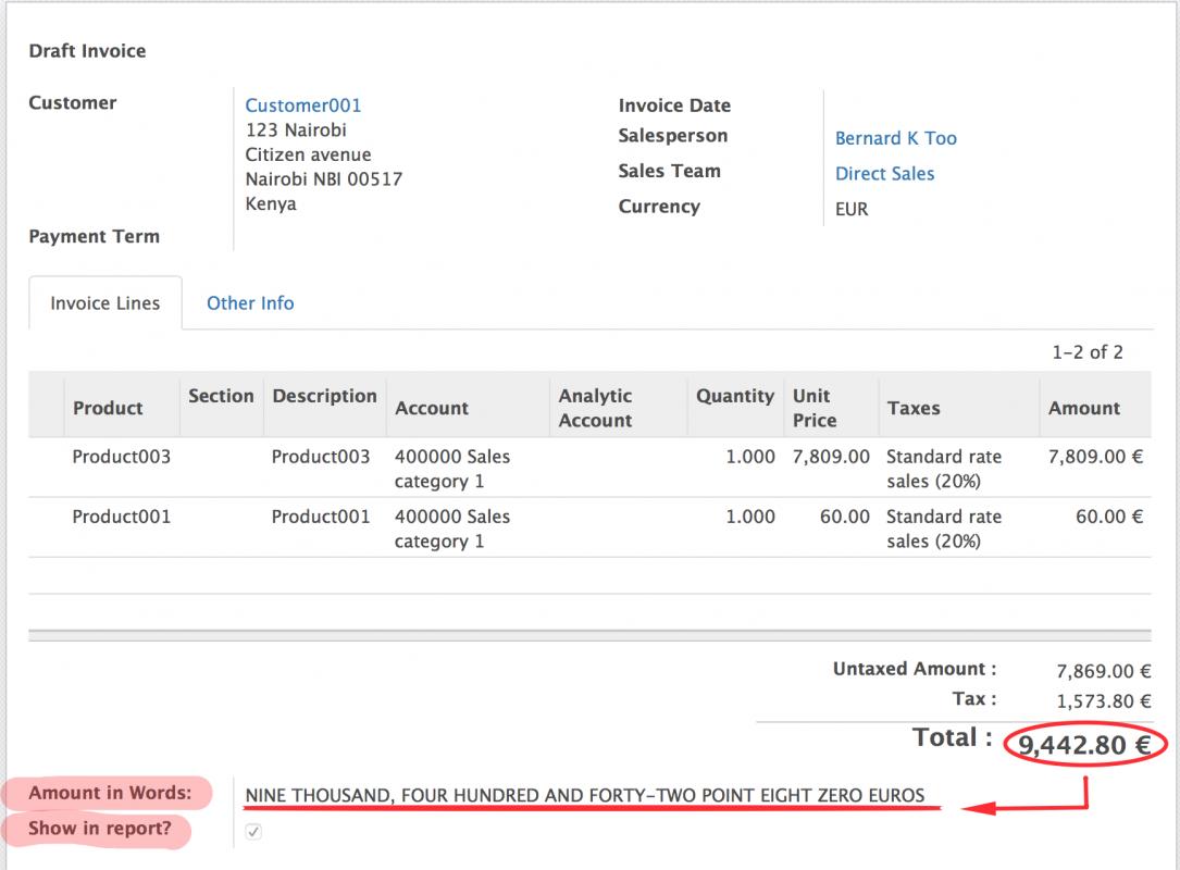 change order request form