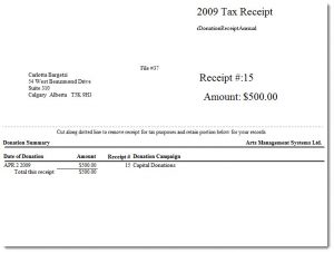 charitable donation receipt rdonationreceiptannual