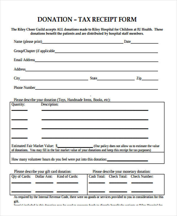 Charitable Donation Tax Credit Formula