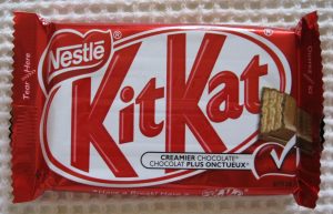 chocolate bar wraper kit kat creamier chocolate canadian wrapper