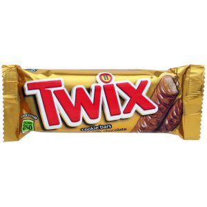 chocolate bar wrapper twix wrapper small