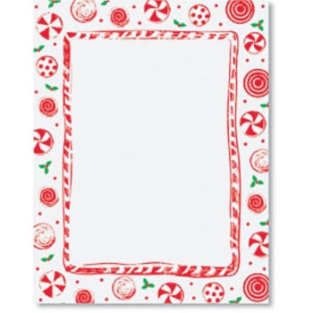 christmas border paper