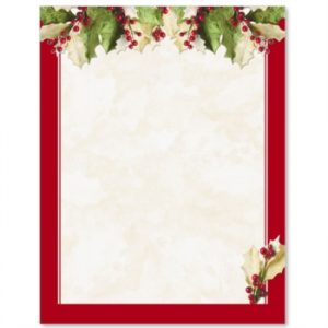 christmas border paper m