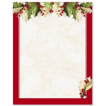 christmas border paper