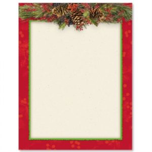 christmas border paper m