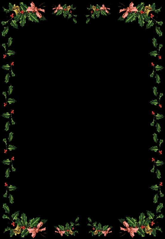 christmas border paper