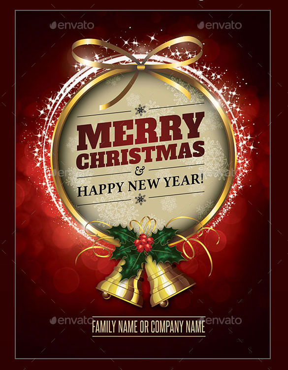 christmas card templates for photoshop